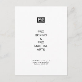 POSTAL FESTIVA PROBOXACIÓN Y PROMARTIALARTS