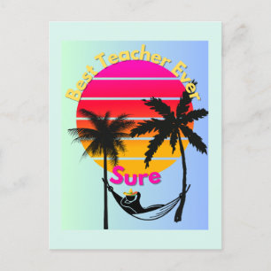 Postal Festiva Profesor del año: Seguro