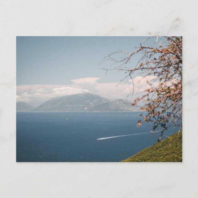 POSTAL FESTIVA PROFUNDO A LA NATURALEZA (Anverso)
