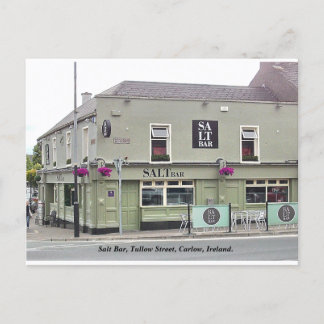 Postal Festiva Pub Irlandés, Salt Bar, Tullow St. Carlow, Irlanda