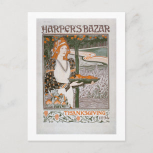 Postal Festiva Publicidad para la edición de Acción de Gracias de