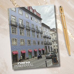 Postal Festiva Pueblo Hermoso Porto Portugal Fotografía de Viajes