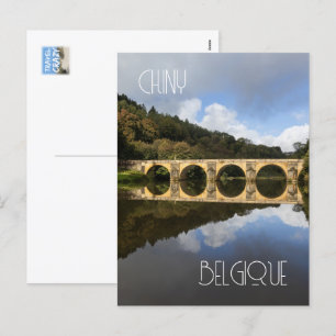 Postal Festiva Puente de San Nicolás, Chiny, Bélgica