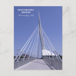 Postal Festiva Puente provenzal