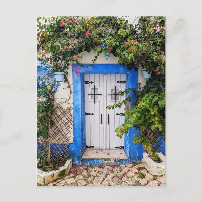 Postal Festiva Puerta del Algarve (Anverso)