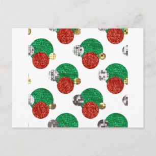 Postal Festiva puntos de navidades secuenciales