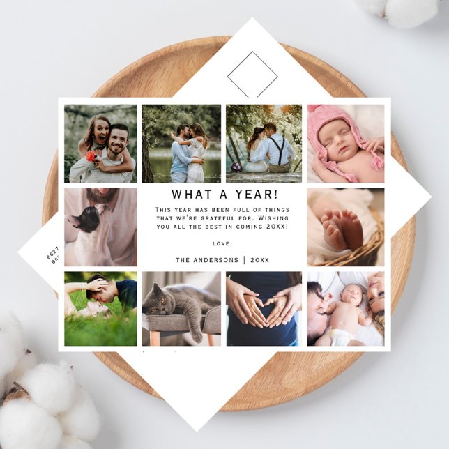 Postal Festiva Qué Collage de fotos más moderno de 10 años (Subido por el creador)