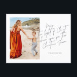 Postal Festiva Que la Luz de Cristo brille sobre ti<br><div class="desc">Que la Luz de Cristo brille sobre ti este Navidad temporada Tarjeta de fiesta religiosa</div>