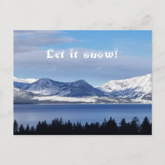 Postal Festiva ¡Que nieve!