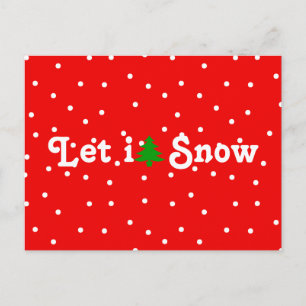 Postal Festiva ¡Que nieve!