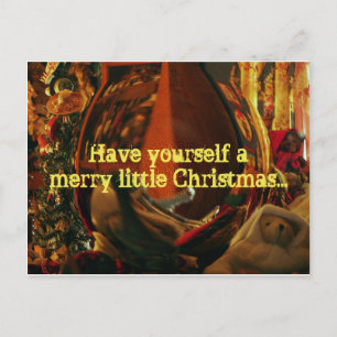 Postal Festiva Que tengas unos Navidades pequeños...