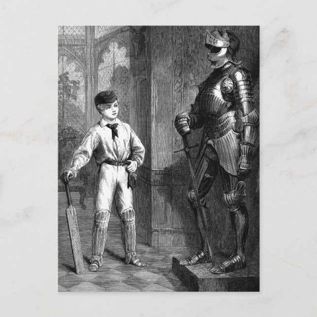 Postal Festiva Qué tierno que haría (Anverso)