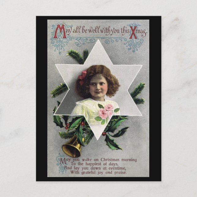 Postal Festiva Que todos sean buenos Navidades (Anverso)