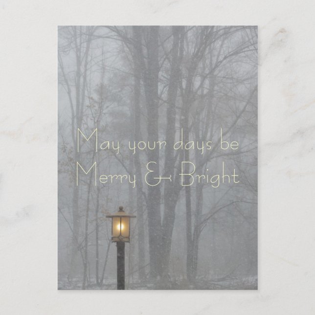 Postal Festiva Que tus días sean feriados dulces (Anverso)