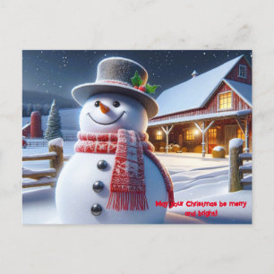 Postal Festiva ¡Que tus Navidades sean alegres y brillantes!