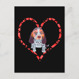 POSTAL FESTIVA QUEEN ELIZABETH POCKET BEAGLE HEART