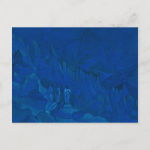Postal Festiva Quema de la oscuridad por Nicholas Roerich