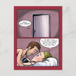 Postal Festiva ¿Quién es tu El día de San Valentín de papá?