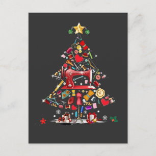 Postal Festiva Quilter Merry Christmas Tree Quilt Block Quilt