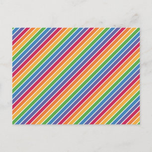 Postal Festiva Rainbow Stripes Pattern