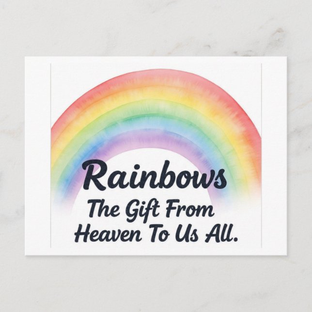 Postal Festiva RainbowWitch (Anverso)