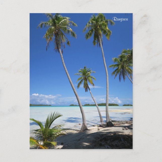 Postal Festiva Rangiroa (Anverso)