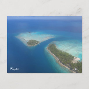 Postal Festiva Rangiroa Polinesia Francesa
