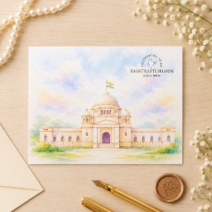 Postal Festiva Rashtrapti Bhawn Delhi, India   Punto de referenci