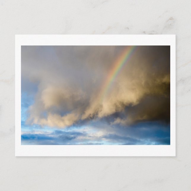 Postal Festiva rebelión arco iris (Anverso)