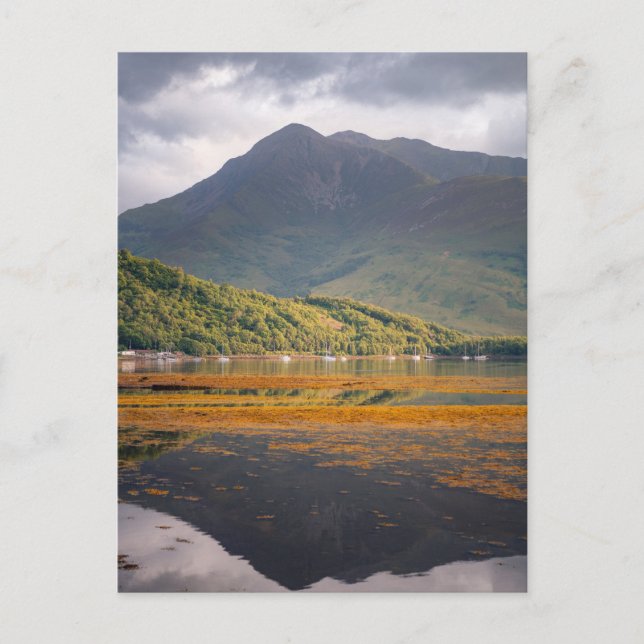 Postal Festiva Reflexiones Loch Leven (Anverso)