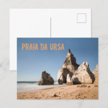 Regalo de la playa Praia da Ursa en Portugal