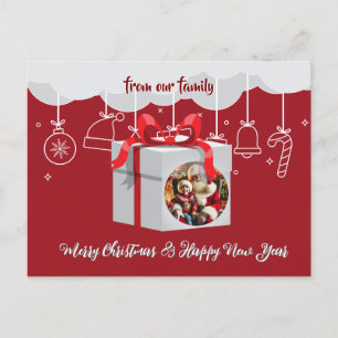 Postal Festiva Regalo de navidades