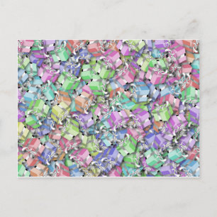 Postal Festiva regalo de navidades pastel
