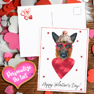 Postal Festiva Regalo del Día de San Valentín para Amante de los