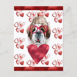 Postal Festiva Regalo del Día de San Valentín para amantes de los