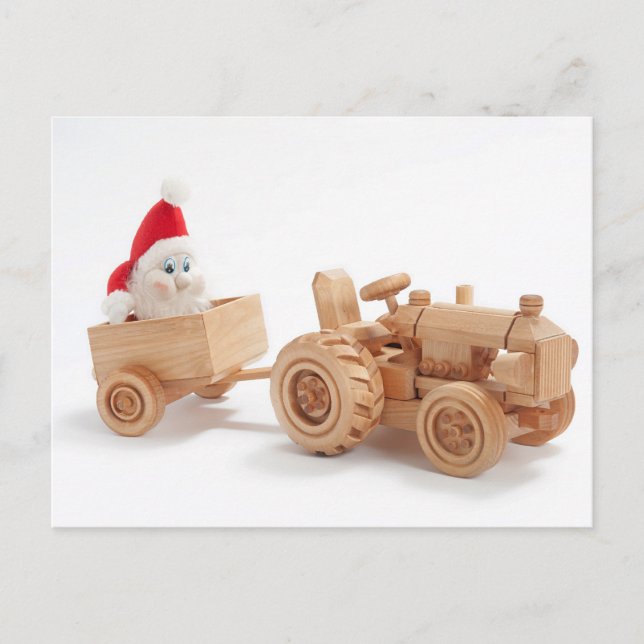 Postal Festiva Regalo navideño (Anverso)