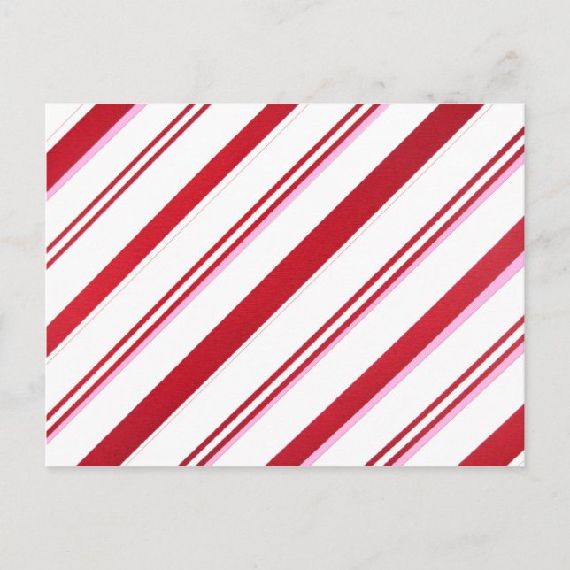 Postal Festiva Regalos de Navidades de candy de menta por Sharles (Anverso)