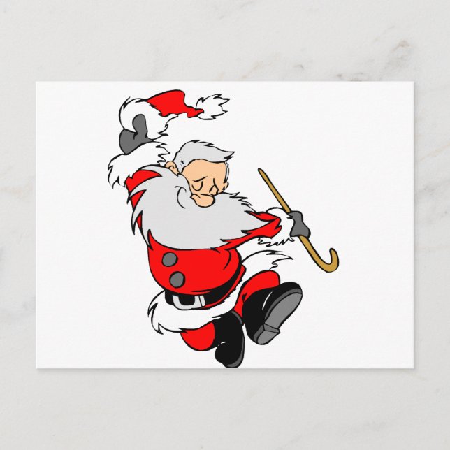 Postal Festiva Regalos de Santa (Anverso)