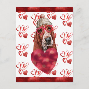 Postal Festiva Regalos del Día de San Valentín para Amantes de Pe