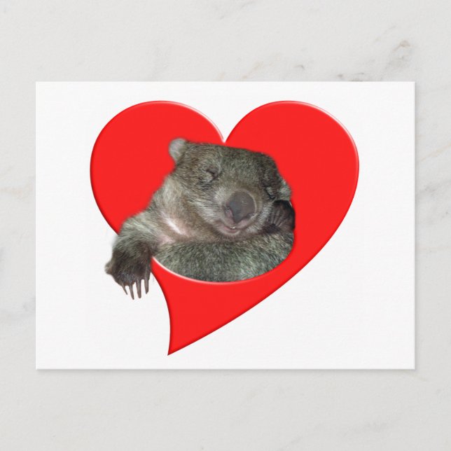 Postal Festiva ¡Regalos del el día de San Valentín, amor de (Anverso)