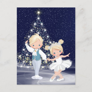 Postal Festiva Reina de la nieve y ladrona de los pedófilos