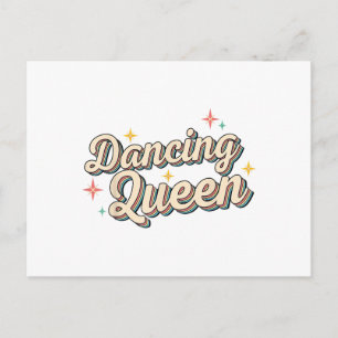 Postal Festiva Reina del baile