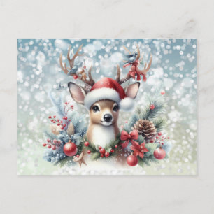 Postal Festiva Renos y Navidades