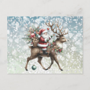 Postal Festiva Renos y Navidades