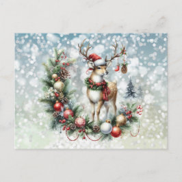 Postal Festiva Renos y Navidades