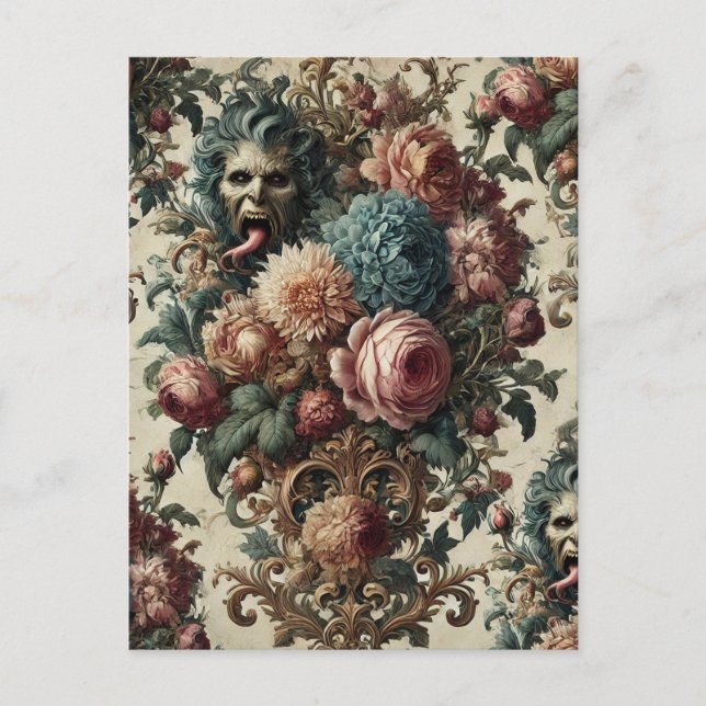 Postal Festiva Réquiem Rhapsody - Victoria gótica (Anverso)