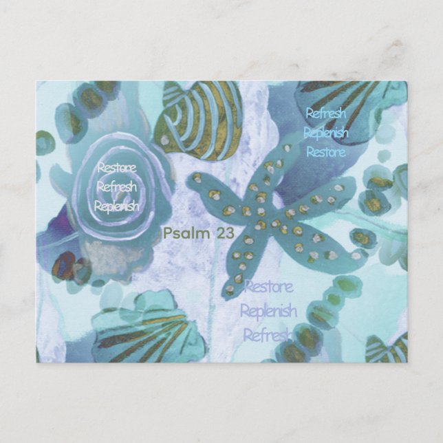 Postal Festiva Restore, Replenish, Refresh (Anverso)