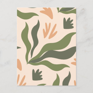 Postal Festiva Resumen de boho minimalista