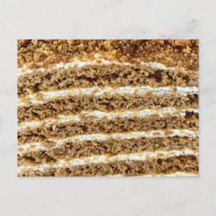 Postal Festiva Resumen de Medovik Honey Cake