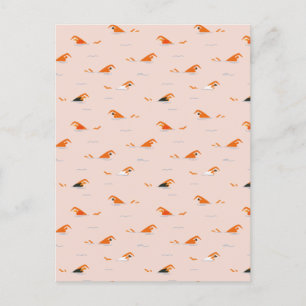 Postal Festiva Resumen de verano Piscina de las Landas de Natació